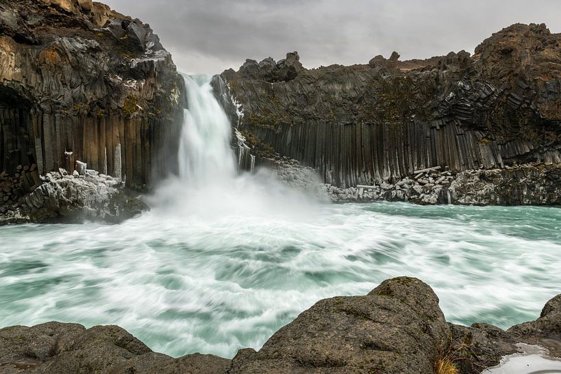 L'Aldeyjarfoss au nord de l'Islande par Gerry van Roosmalen