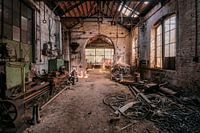 Workplace of an abandoned factory