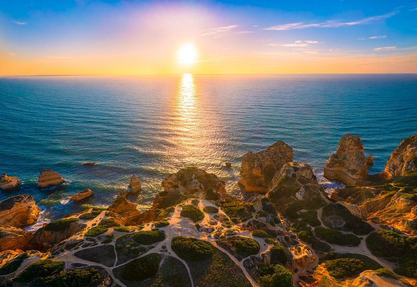 O Elefante Felsformation an der Küste der Algarve von Raphotography