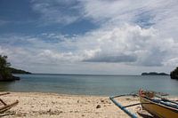 Tropisch strand met Bangka