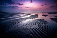 Wattenmeer Sonnenuntergang