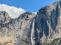 Bridalveil waterfall in Yosemite