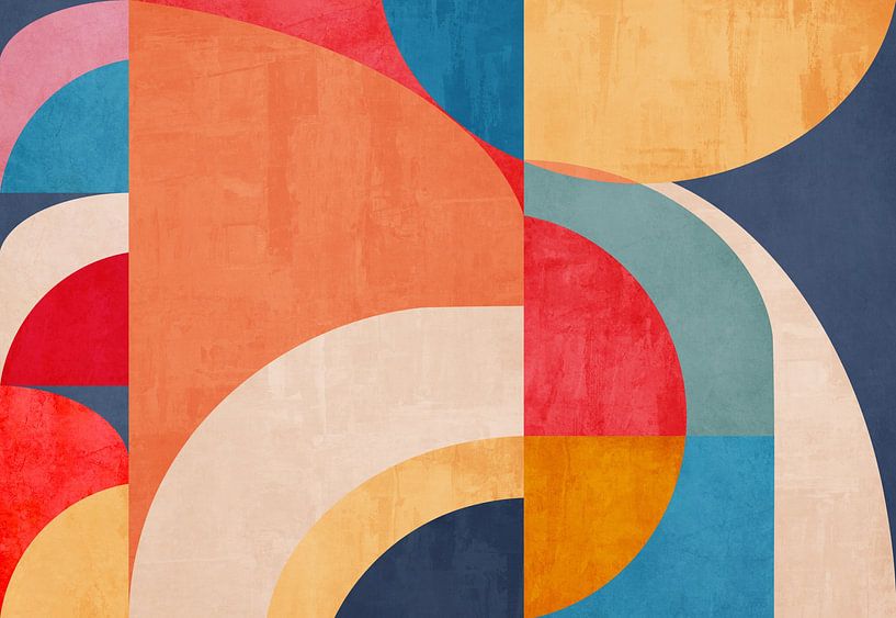 Half circles by Angel Estevez