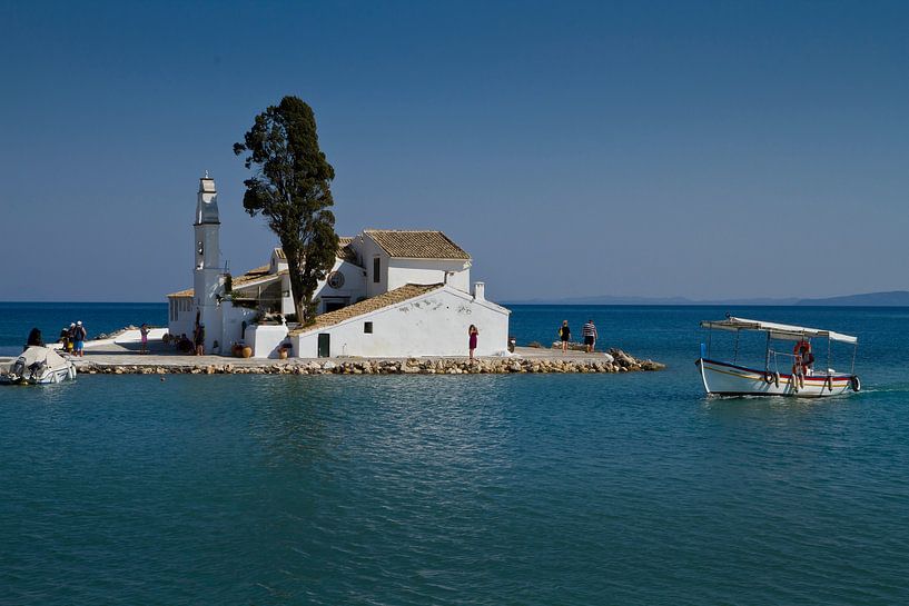 Moni Vlacherena, Kanoni, Kerkyra, Korfu, Griechenland von Rene van der Meer