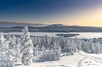 Sonnenuntergang in Lappland