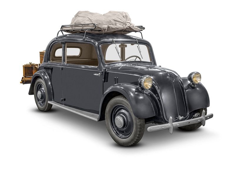 Voiture avec gazéification du bois par Achim Prill