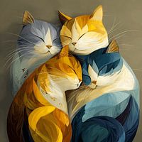 Les quatre mousquetaires félins