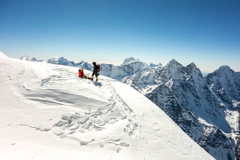 Op de top van Ama Dablam von Thea.Photo