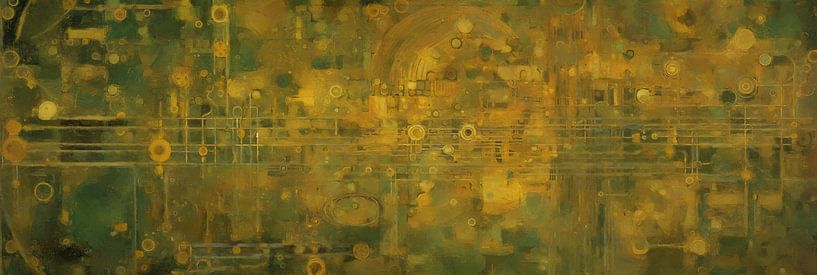 Groene Technische Matrix van Whale & Sons