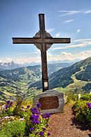 Bergkreuz Zwölferkogel, 1984m, Hinterglemm.