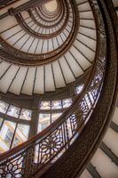 Bekende Rookery Building trapzaal Chicago
