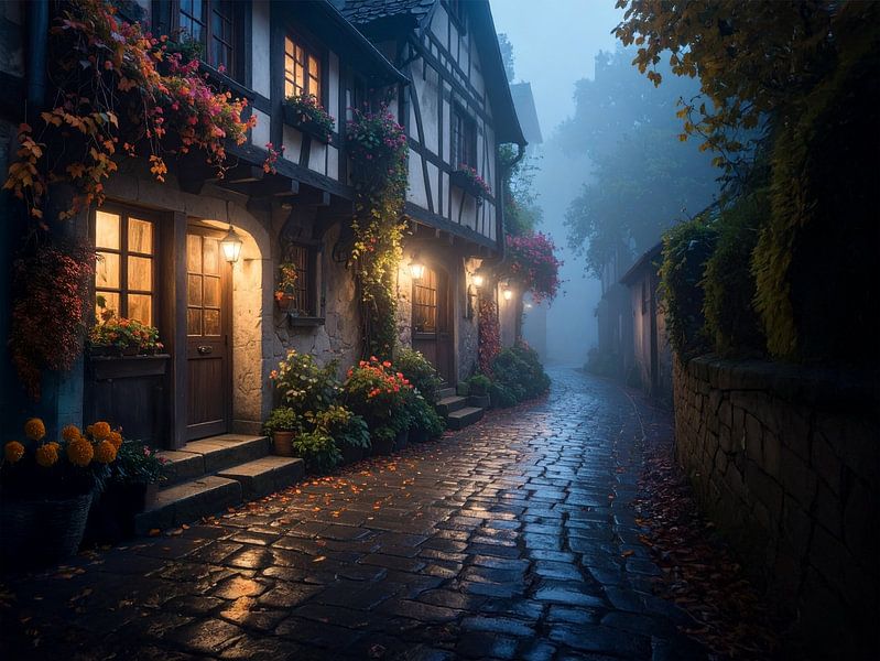 Rêves d'automne dans la vieille ville - Herfstdromen in dede binnenstad par Christina Bauer Photos