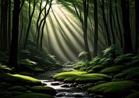 small river that has not been touched