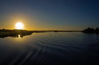 Zonsondergang op Kagerplassen