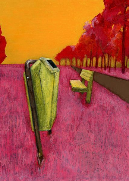 Relaxen in het stadspark van Ellen Wels