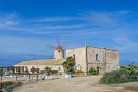 Salt pans Trapani, Sicily, Italy