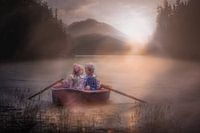 vor sich hinträumen