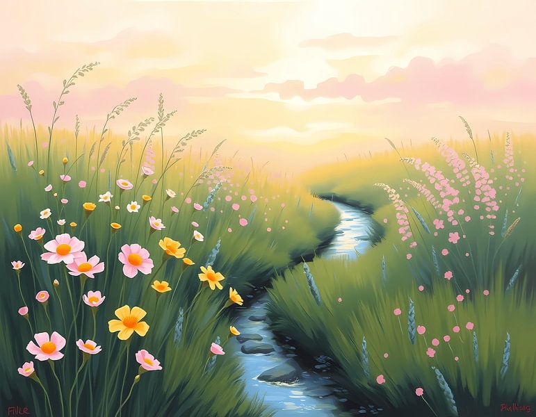 Evensong-Wiese von Artistic