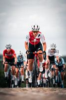 Swiss cyclist on VAM-Berg during 2023 European Cycling Championships