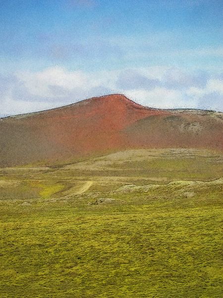 Les couleurs de Laki, Islande par Frans Blok - des photos, de l'art et des autres décorations murales