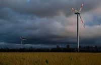 Wind turbines Border area
