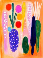 Abstrakte flippige Kunst