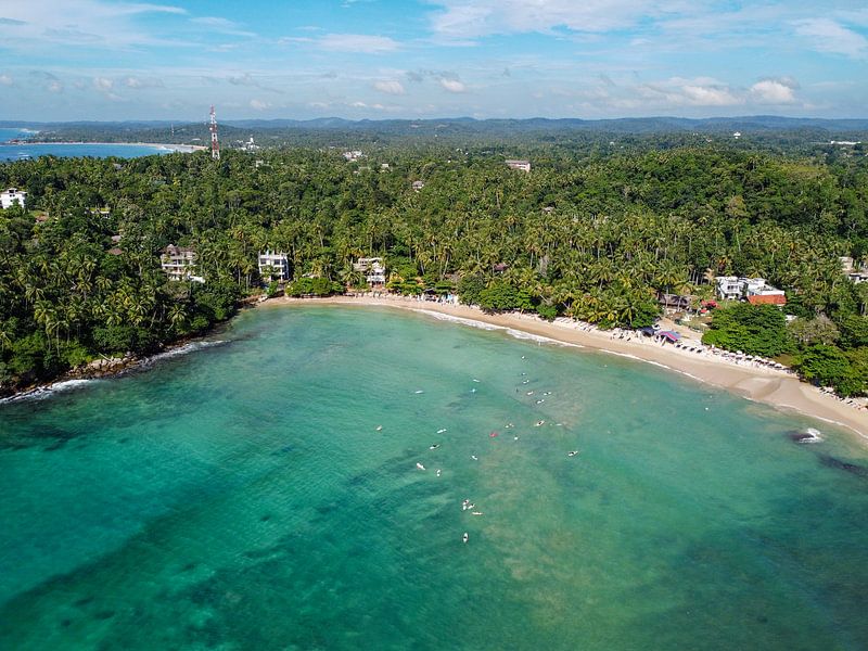 Dickwella - Surfen an der Küste von Nicole Nagtegaal