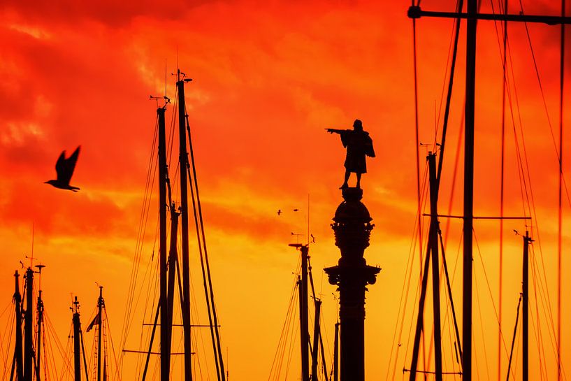 Barcelona - Kolumbus-Denkmal par Alexander Voss