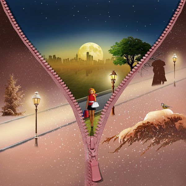 Le manteau d'hiver par Monika Jüngling