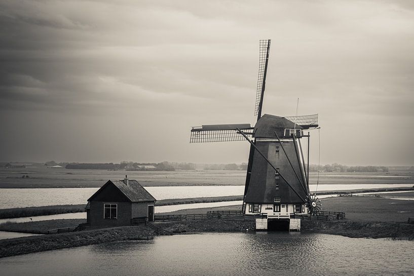 Moulin à vent Het Noorden sur Texel par Captured Created by Cathleen