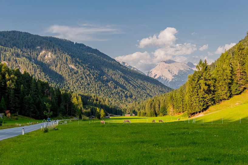 Magnifique panorama alpin au Tyrol par Oliver Hlavaty