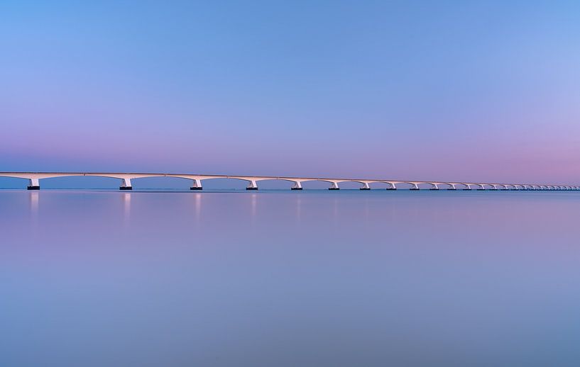 Le pont de Zélande au lever du soleil par Sander Grefte