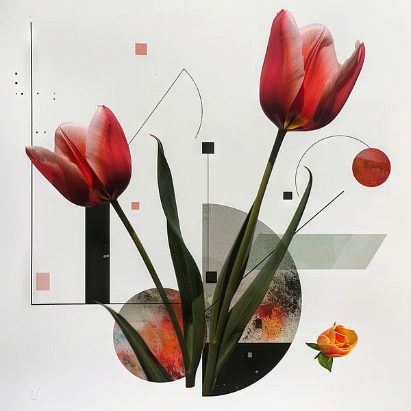 Tulipes par Poster Art Shop