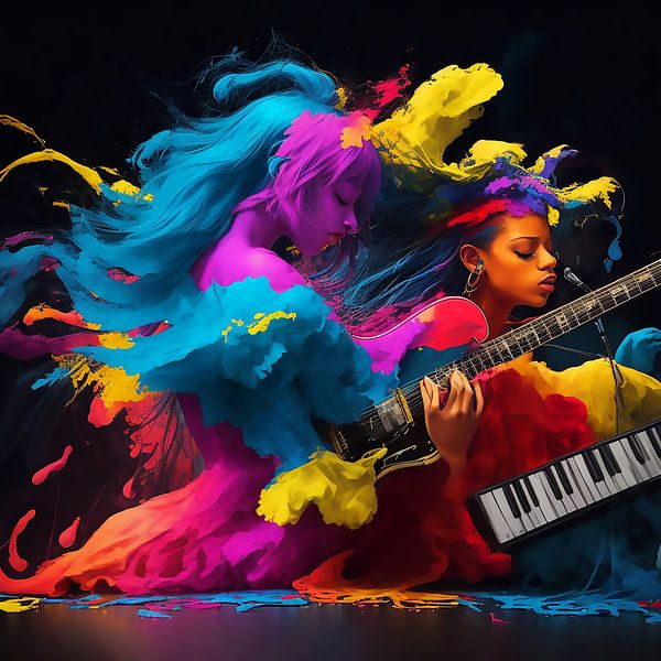 Musik und digitale Kunst. von Brian Morgan