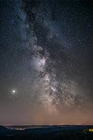 Die Milchstraße über dem Rursee