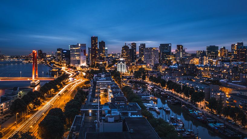 Soirée à Rotterdam par Jeroen Linnenkamp