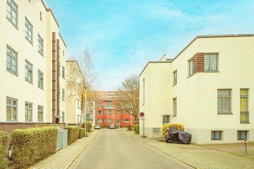 Maison rouge par Michael Schulz-Dostal