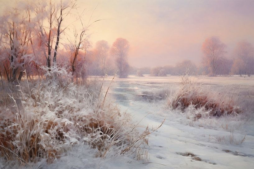Art d'hiver 59987 par Peintures accrocheuses