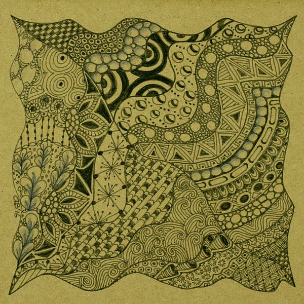 Zentangle Art par Anja  Bulté