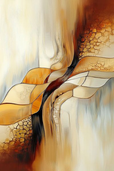 Abstrakte organische Formen von Imagine