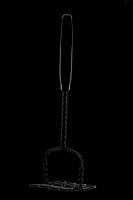 serie the Opposite, Stamper zwart (abstract-keukengerei)