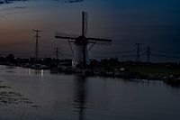 Die Kortlandse Mühle im Abendlicht