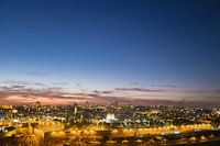 Sunset over Jerusalem