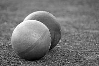 De "knikkers" van het kogelstoten