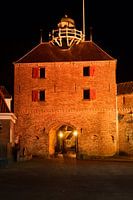 Vischpoort of Harderwijk in the evening