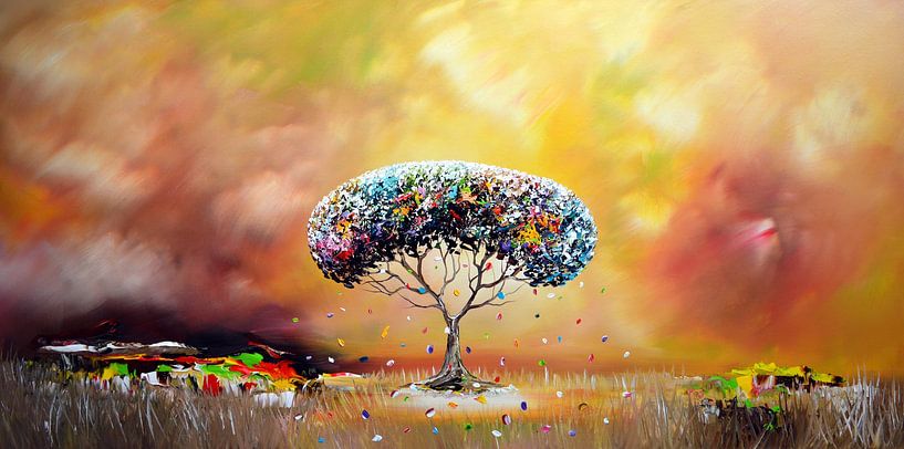 Tree of Life van Gena Theheartofart