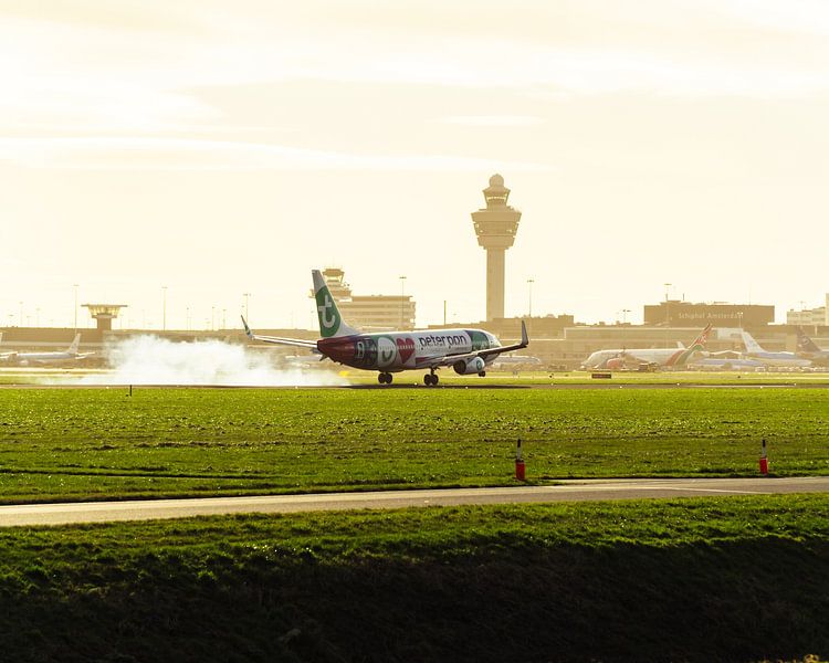 PeterPan Transavia arrivée à Schiphol par Lars Dirkzwager