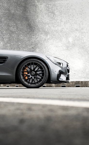 Mercedes AMG GT 2024 Industrial Grey by Surreal Media