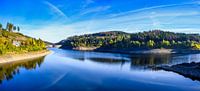 The Okertalsperre dam near Altenau in the Harz Mountains in the Goslar district, Germany
