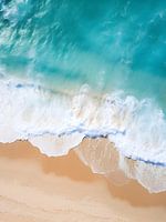 Vague sur la plage V2